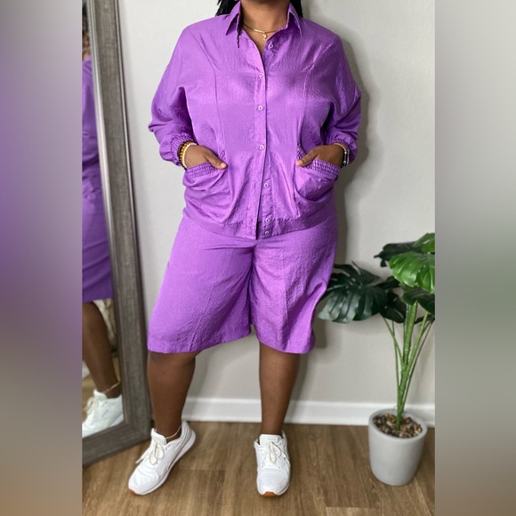 Vintage 2pc Shortset Tracksuit - Picture 3 of 14